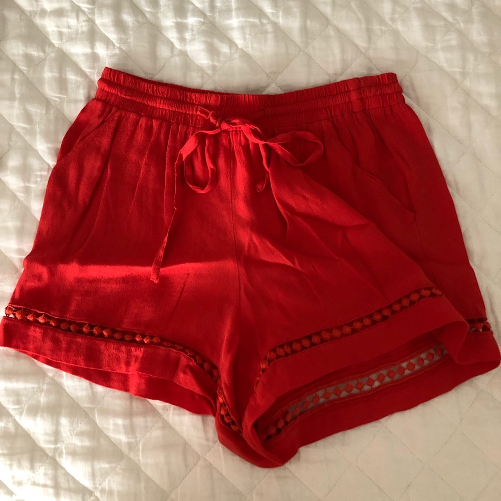 Orange shorts